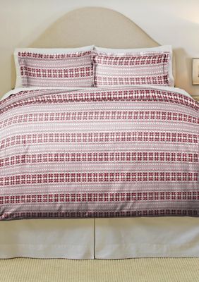 Pointehaven 180 GSM Cotton Flannel Duvet Set