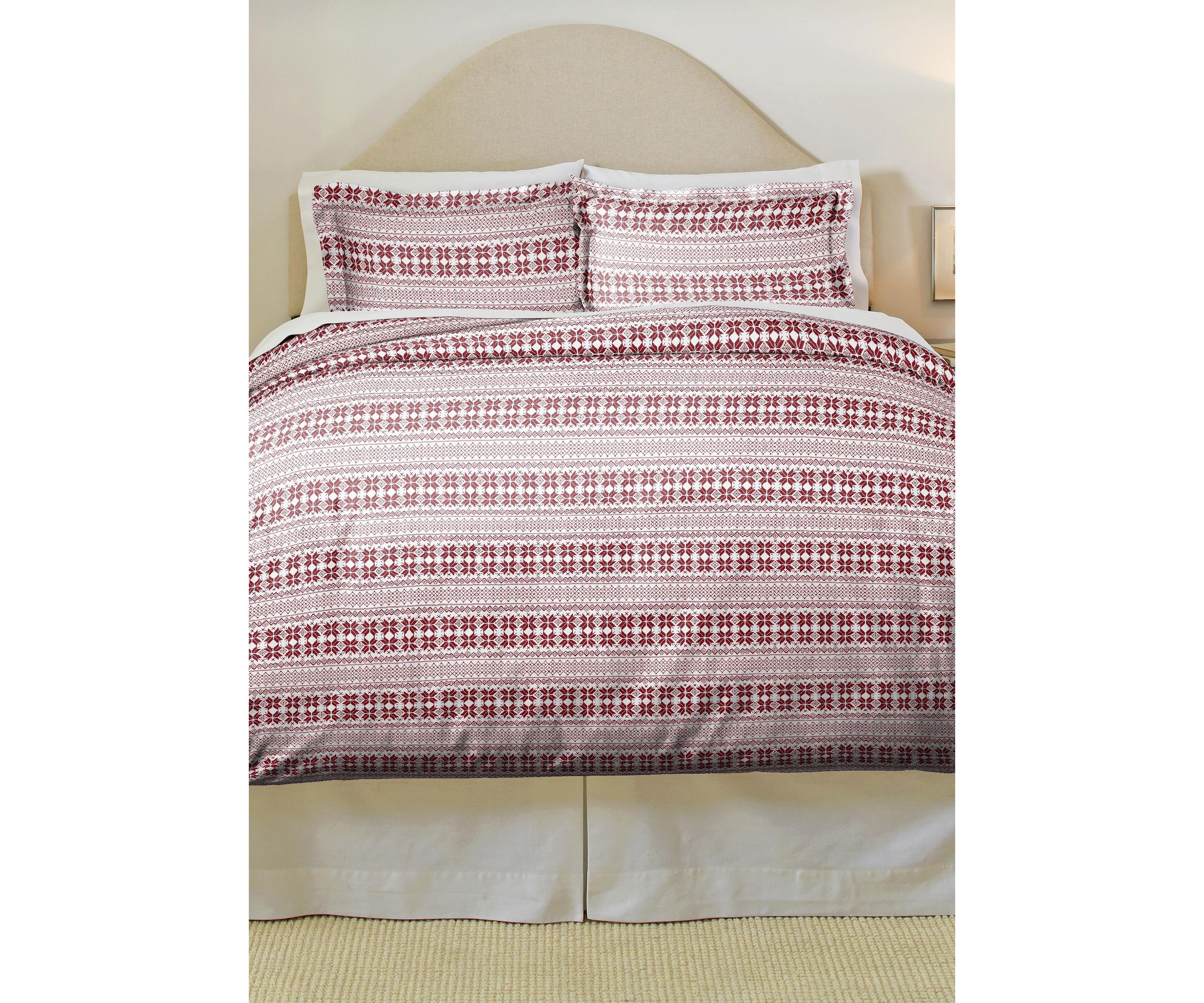 180 GSM Cotton Flannel Duvet Set