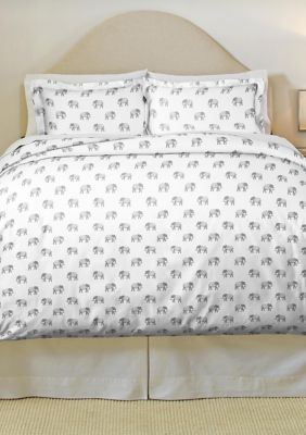 Pointehaven 180 GSM Cotton Flannel Duvet Set, Full/Queen