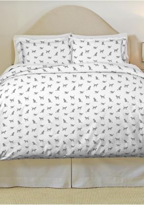 Pointehaven 180 GSM Cotton Flannel Duvet Set, Twin
