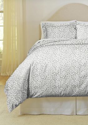 Pointehaven 180 GSM Cotton Flannel Duvet Set, Full/Queen
