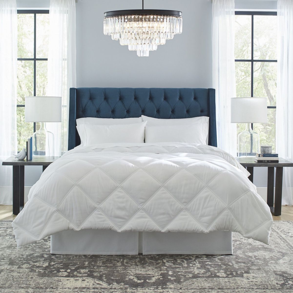 Quilted Oversized Down Alternative Comforter