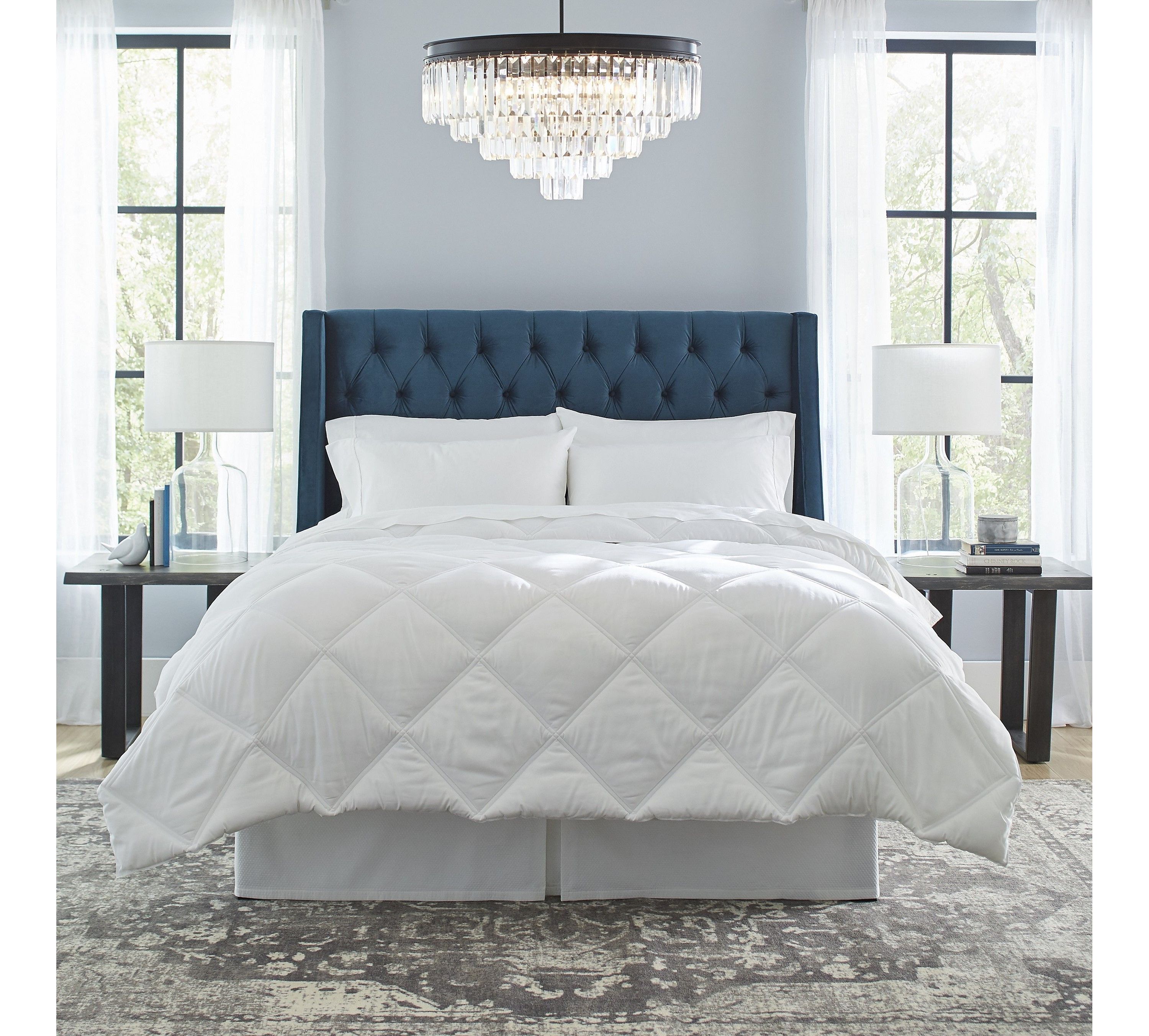 Quilted Oversized Down Alternative Comforter
