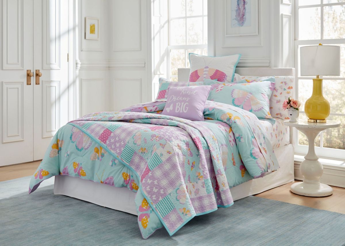 Butterfly Fairy 200 Thread Count 100% Cotton Duvet Set