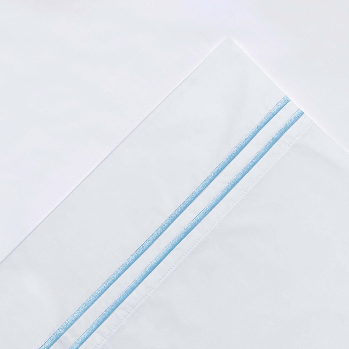 Pointehaven 300 TC Percale 100% Cotton Double Satin Stitch Duvet Set