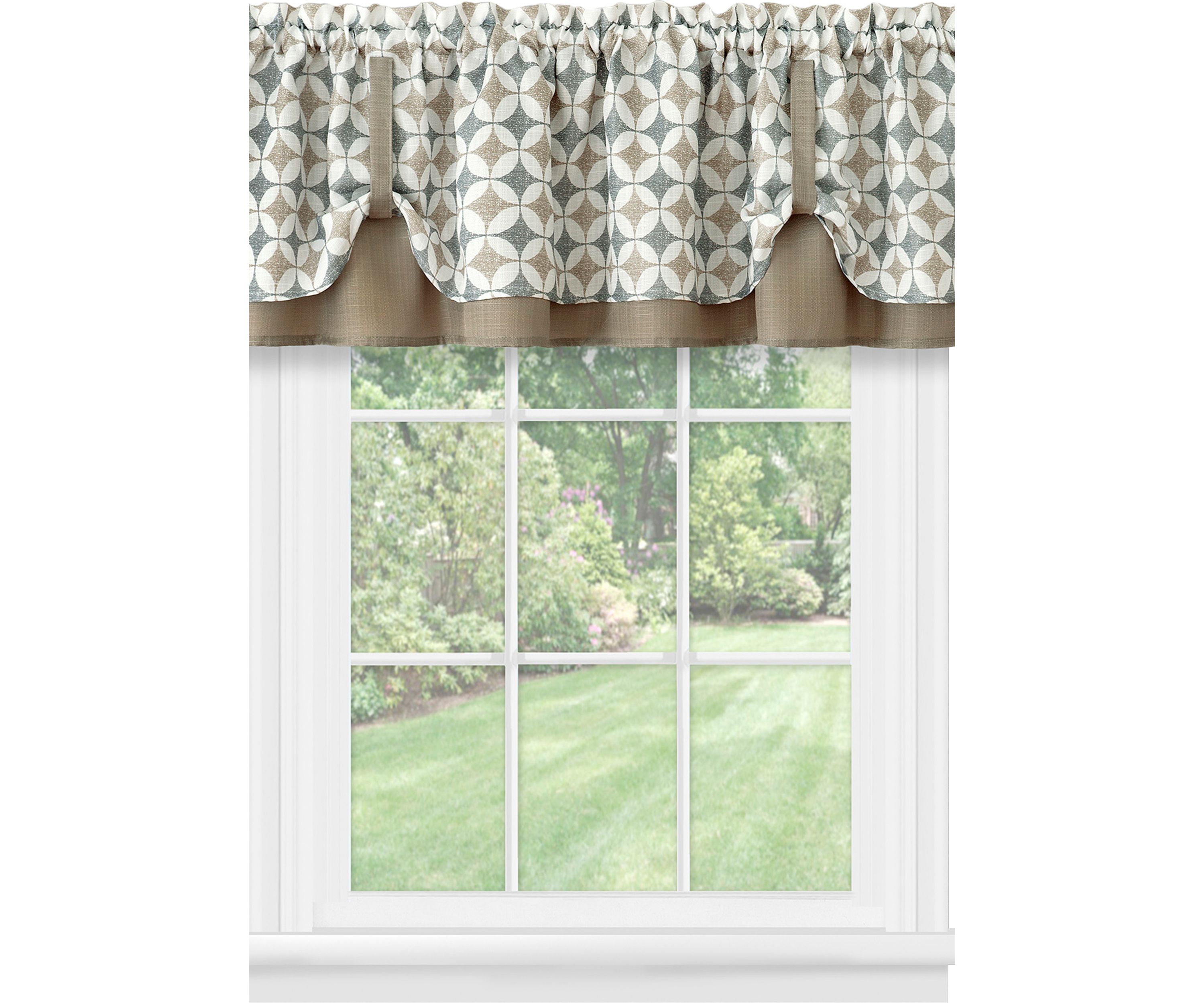 Callie Double Layer Pick Up Valance