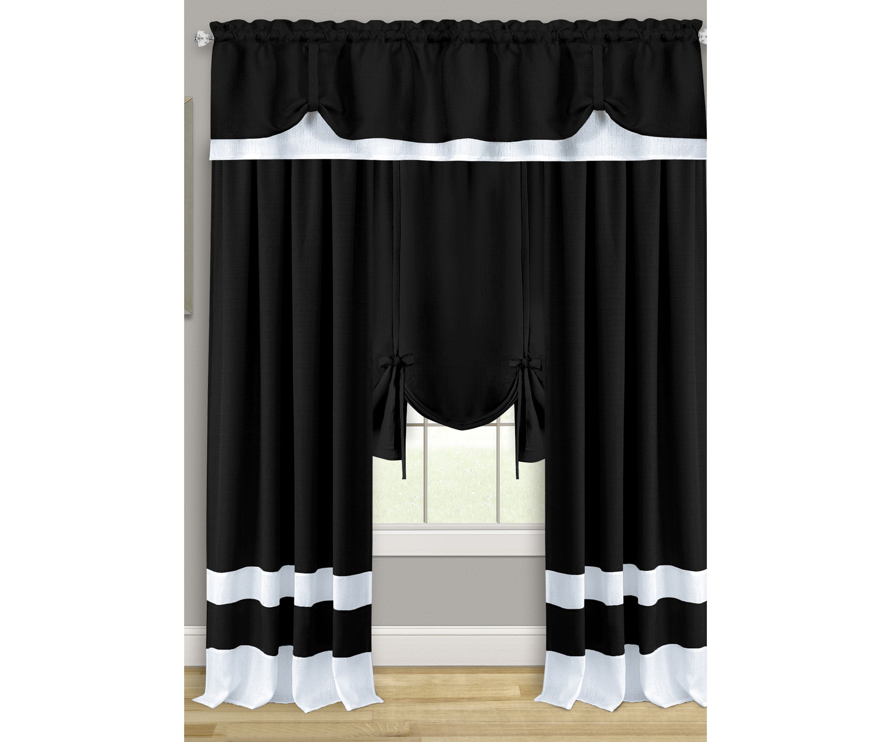 Darcy Window Curtain Tie Up Shade