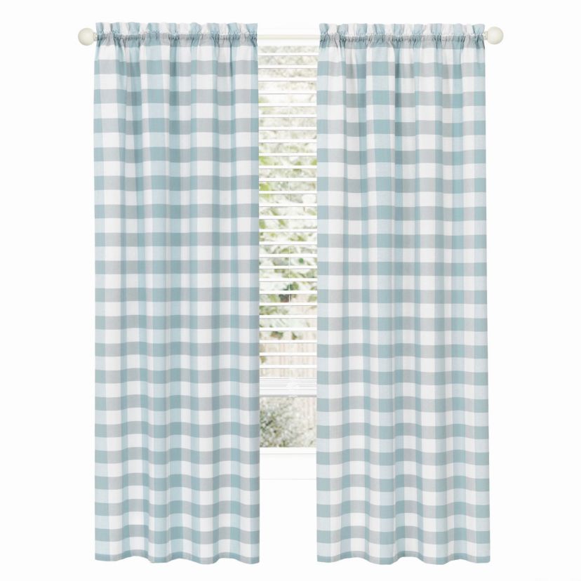 Hunter Rod Pocket Window Curtain 42"W Panel