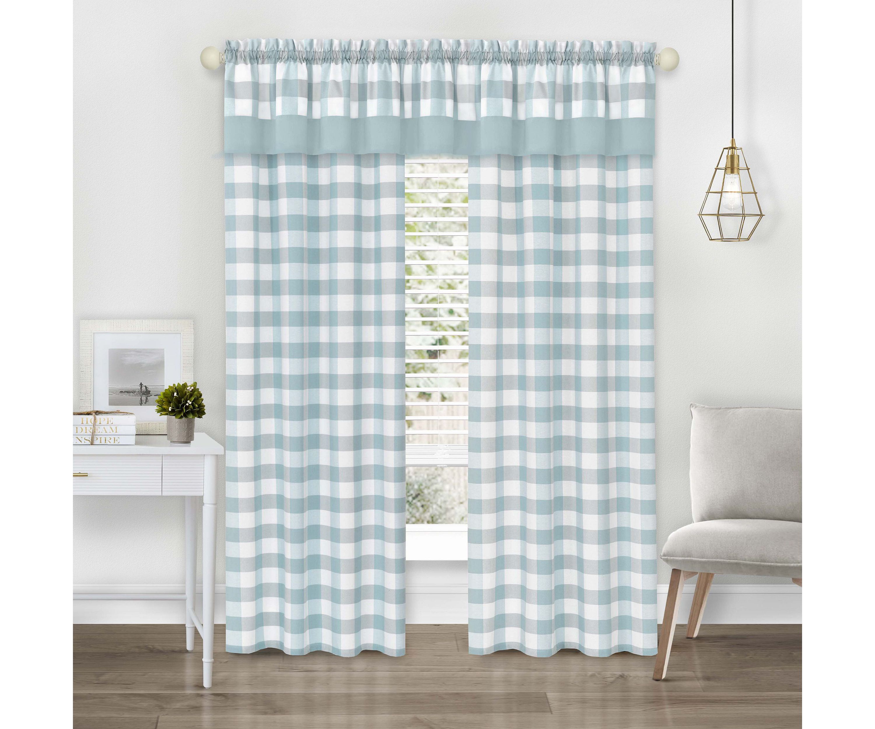 Hunter Rod Pocket Window Curtain 42"W Panel