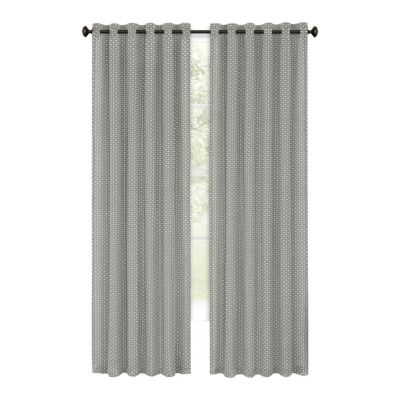 Bedford Front Tab Window Curtain Panel