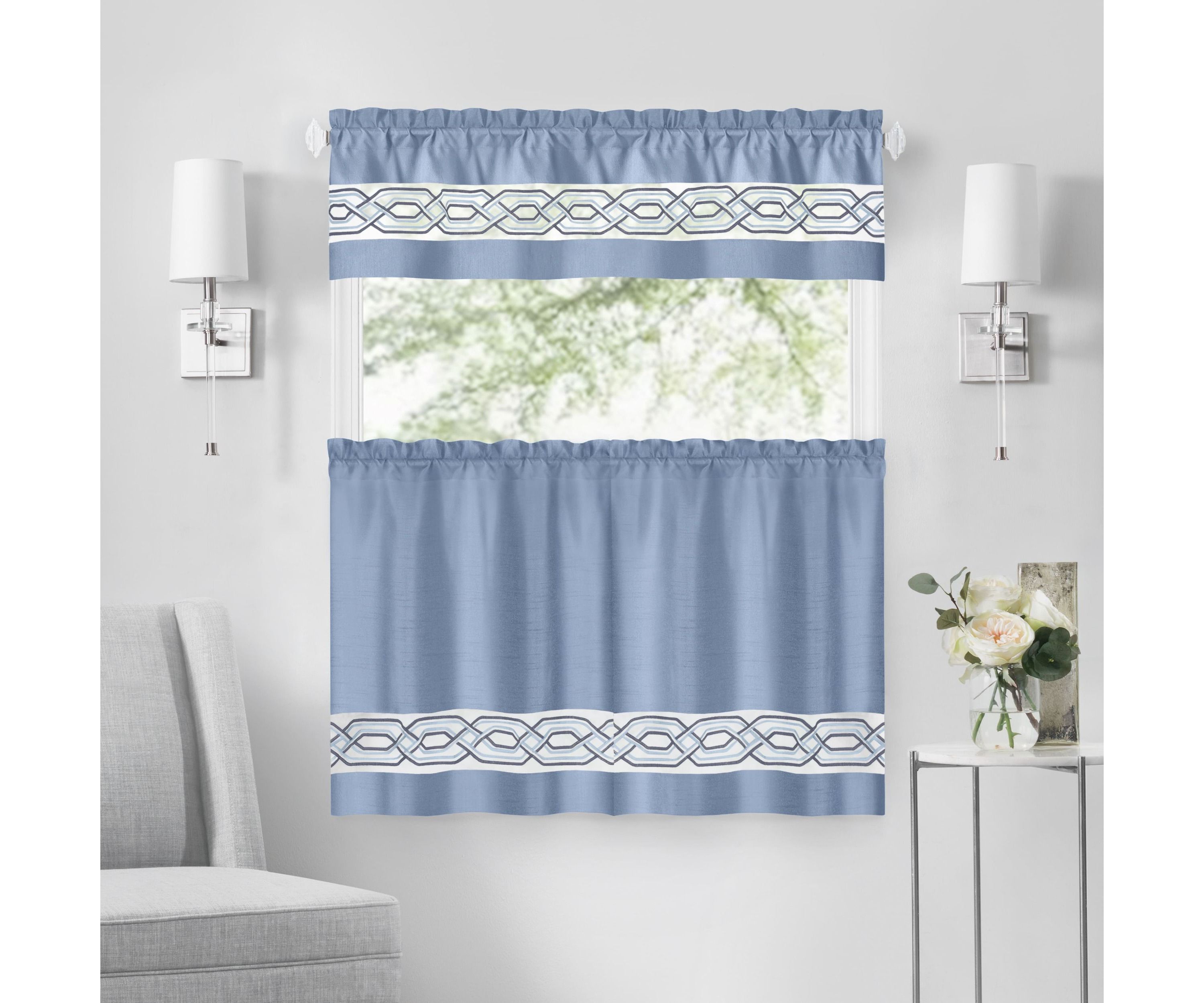 Paige Tier and Valance Set