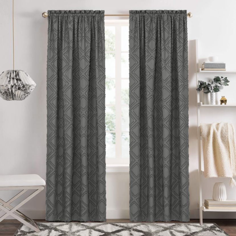 Blake Rod Pocket Window Curtain Panel