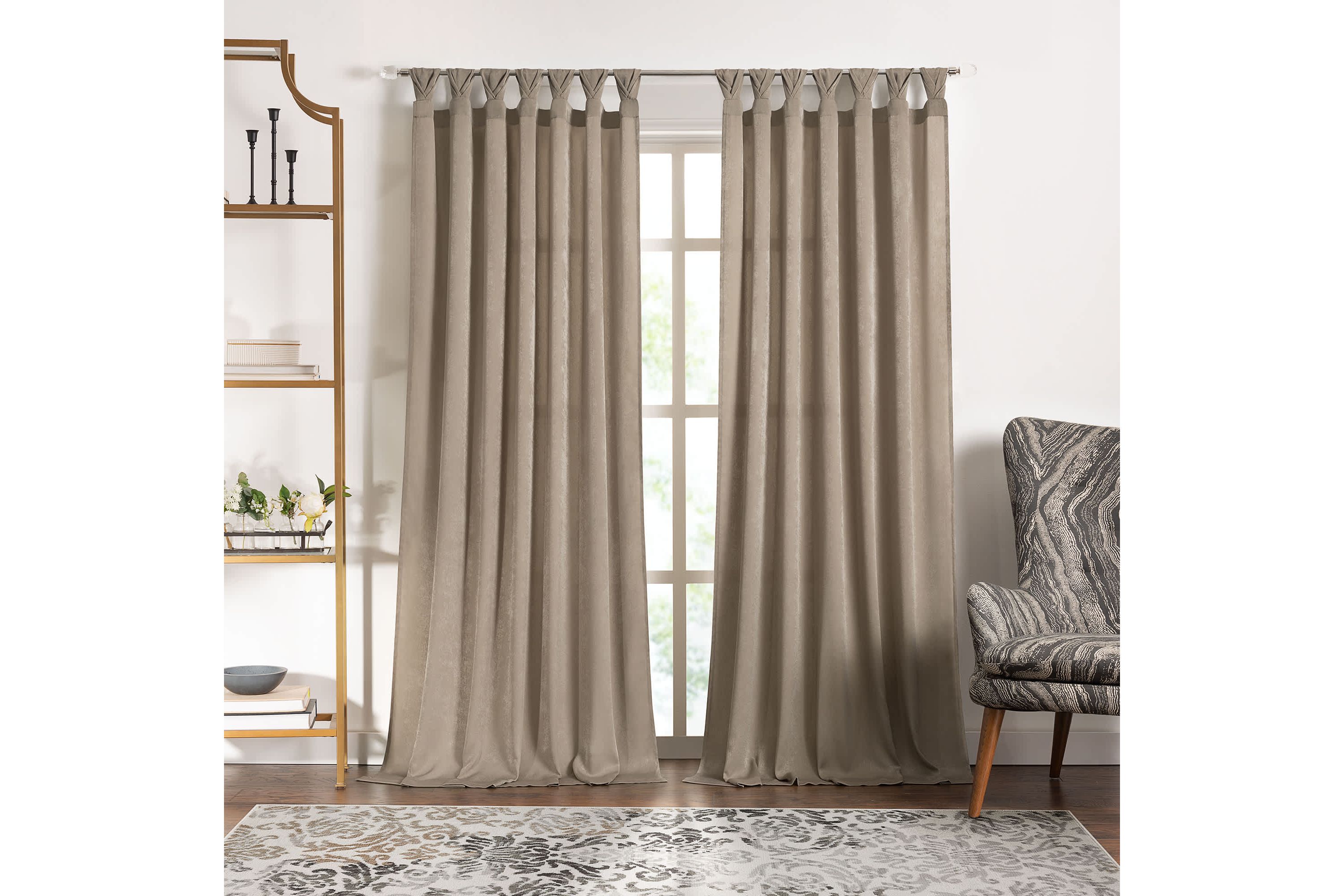 Peri Tulip Tab Top Window Curtain Panel