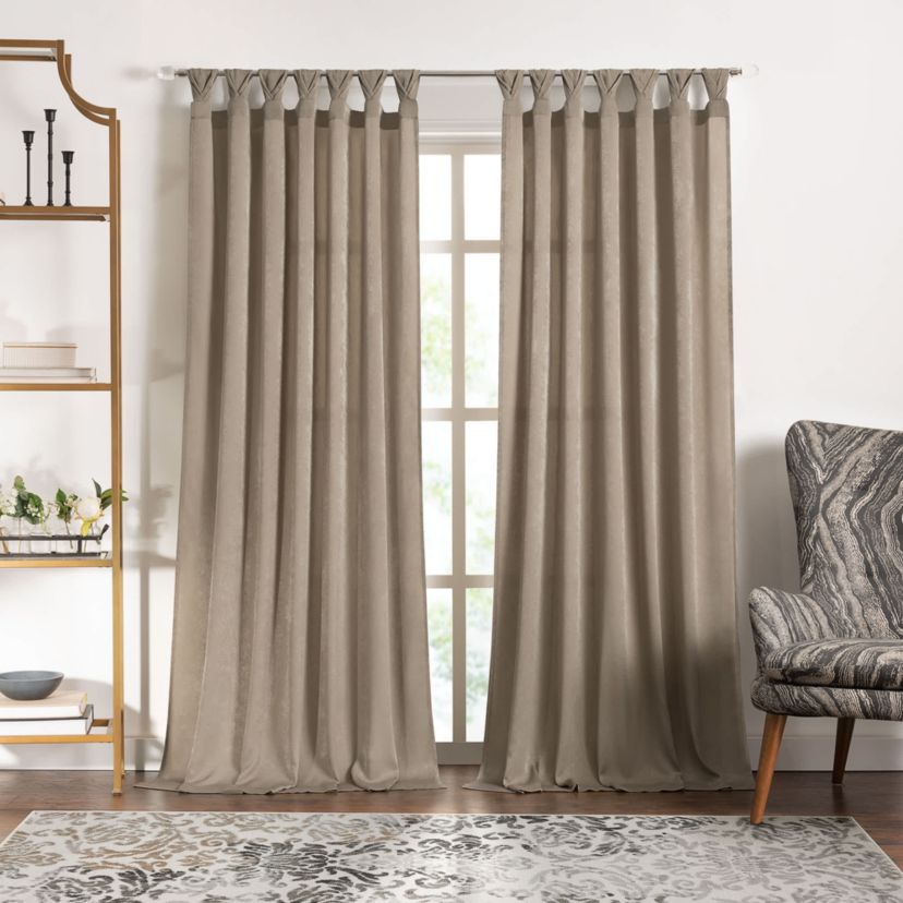 Peri Tulip Tab Top Window Curtain Panel
