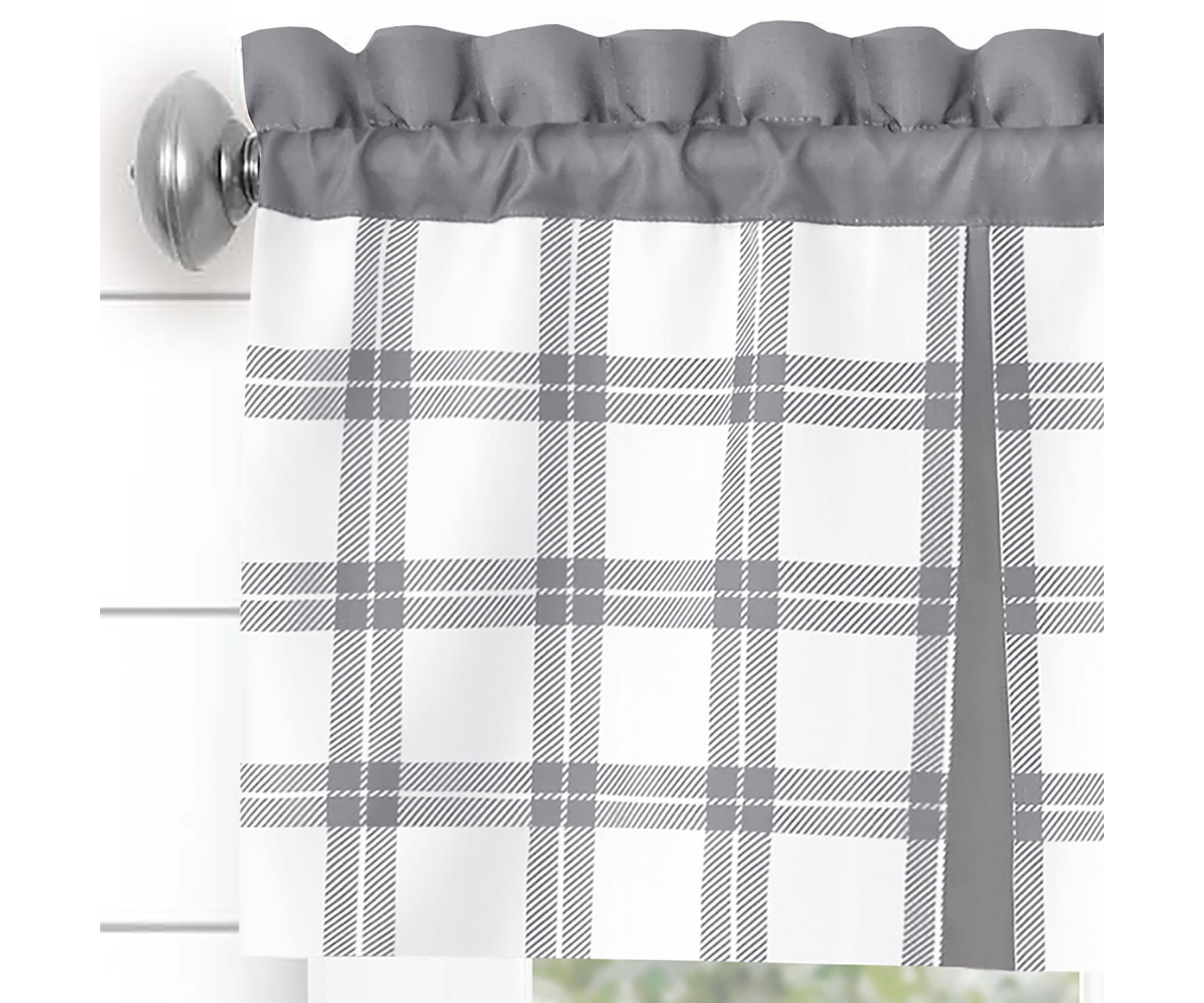 Tate Tier and Valance Window Curtain Set