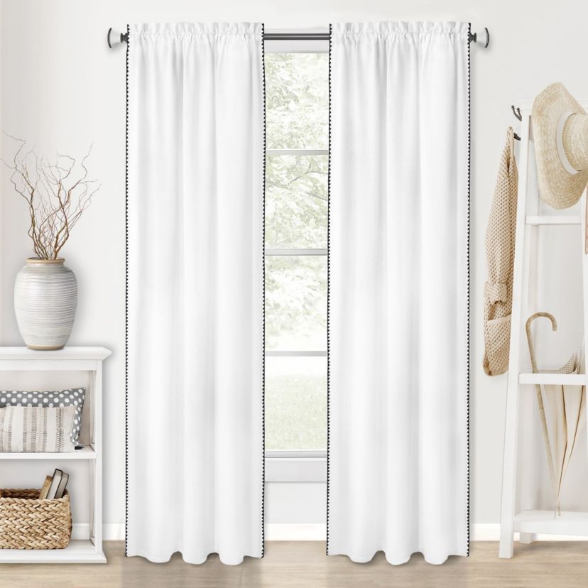 Kendal Rod Pocket Window Curtain Panel