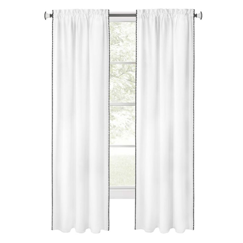 Kendal Rod Pocket Window Curtain Panel