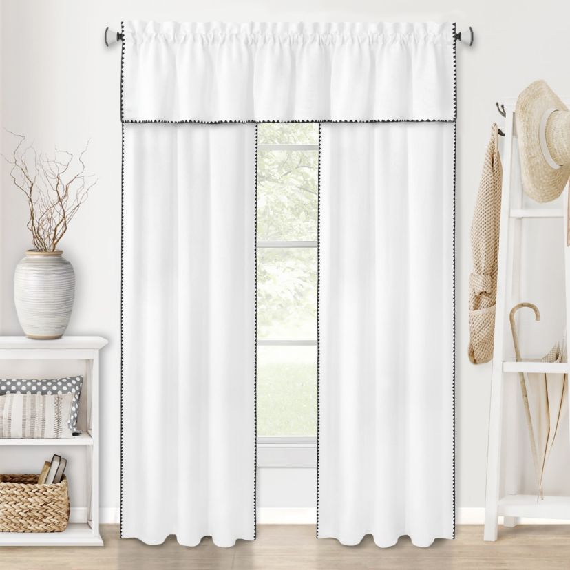 Kendal Rod Pocket Window Curtain Panel