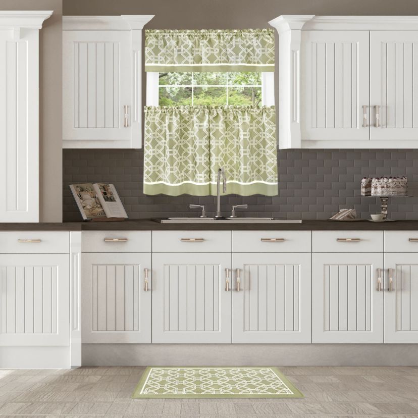 Arlington Curtain Tier and Valance Set