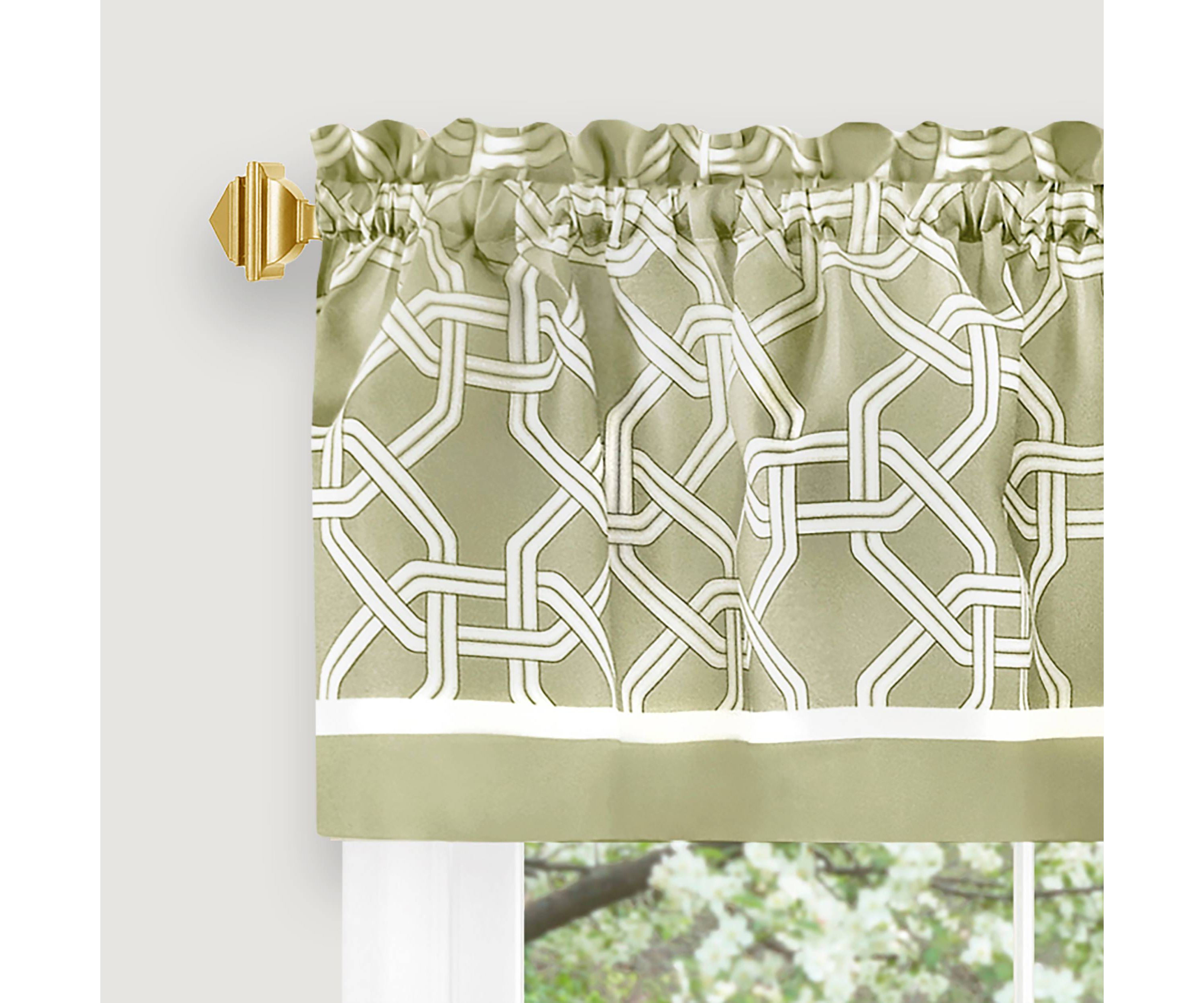 Arlington Curtain Tier and Valance Set