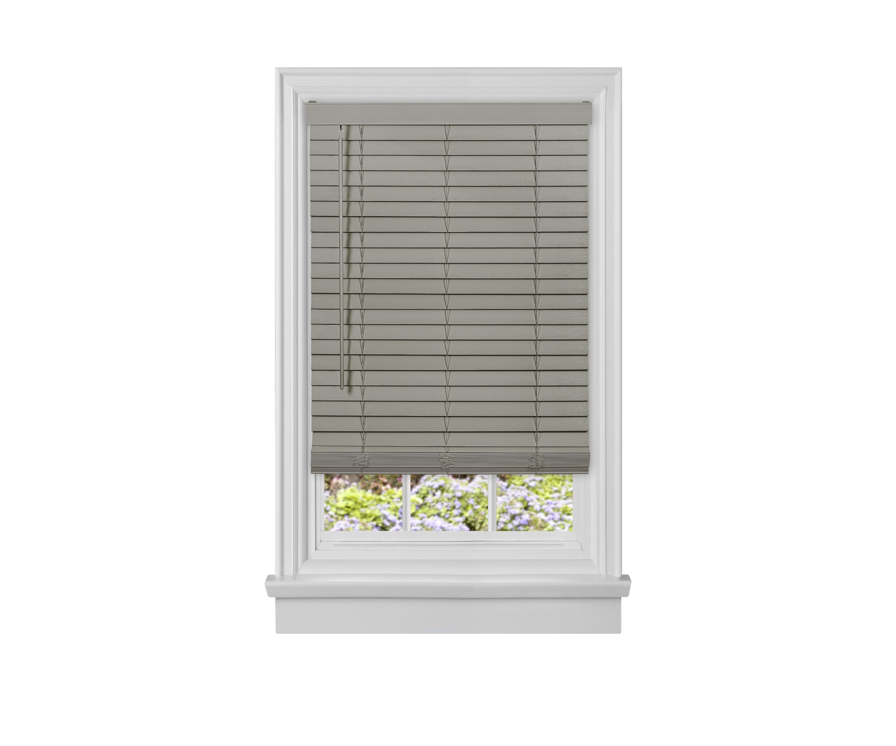 Cordless GII Madera Falsa 2" Faux Wood Plantation Blind