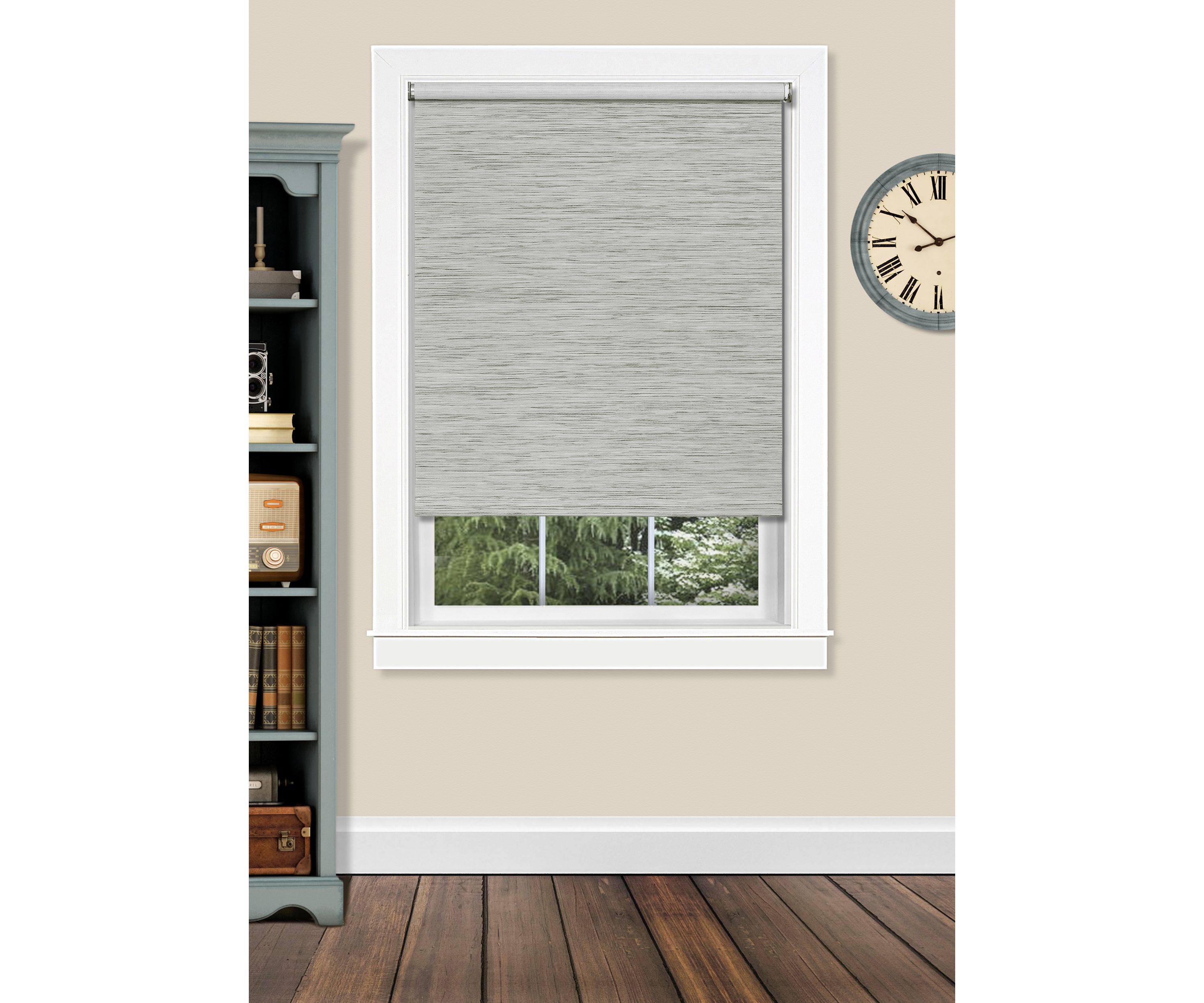 Cords Free Privacy Jute Shade Blind
