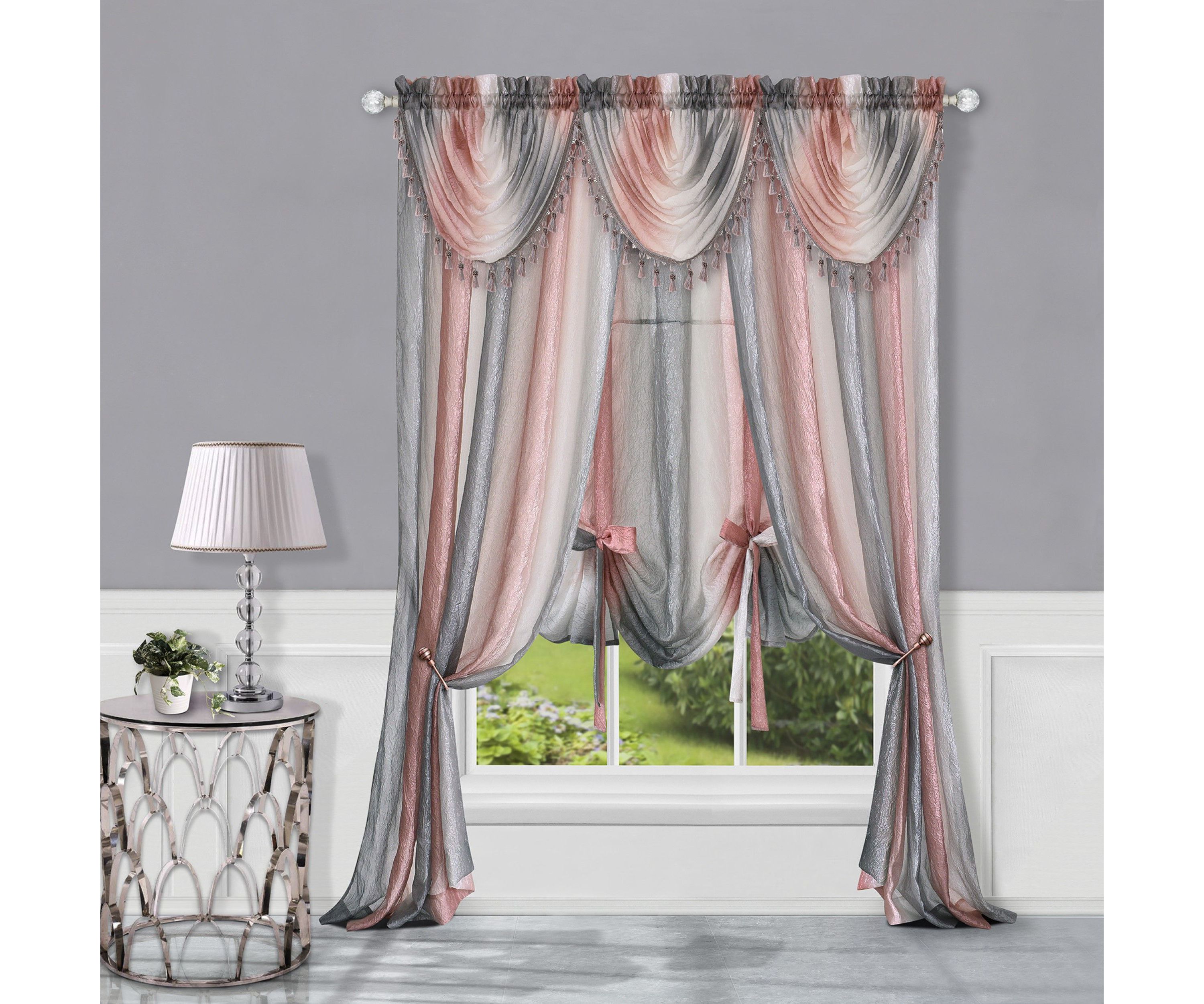 Metallo Decorative Rod & Finial Ilana