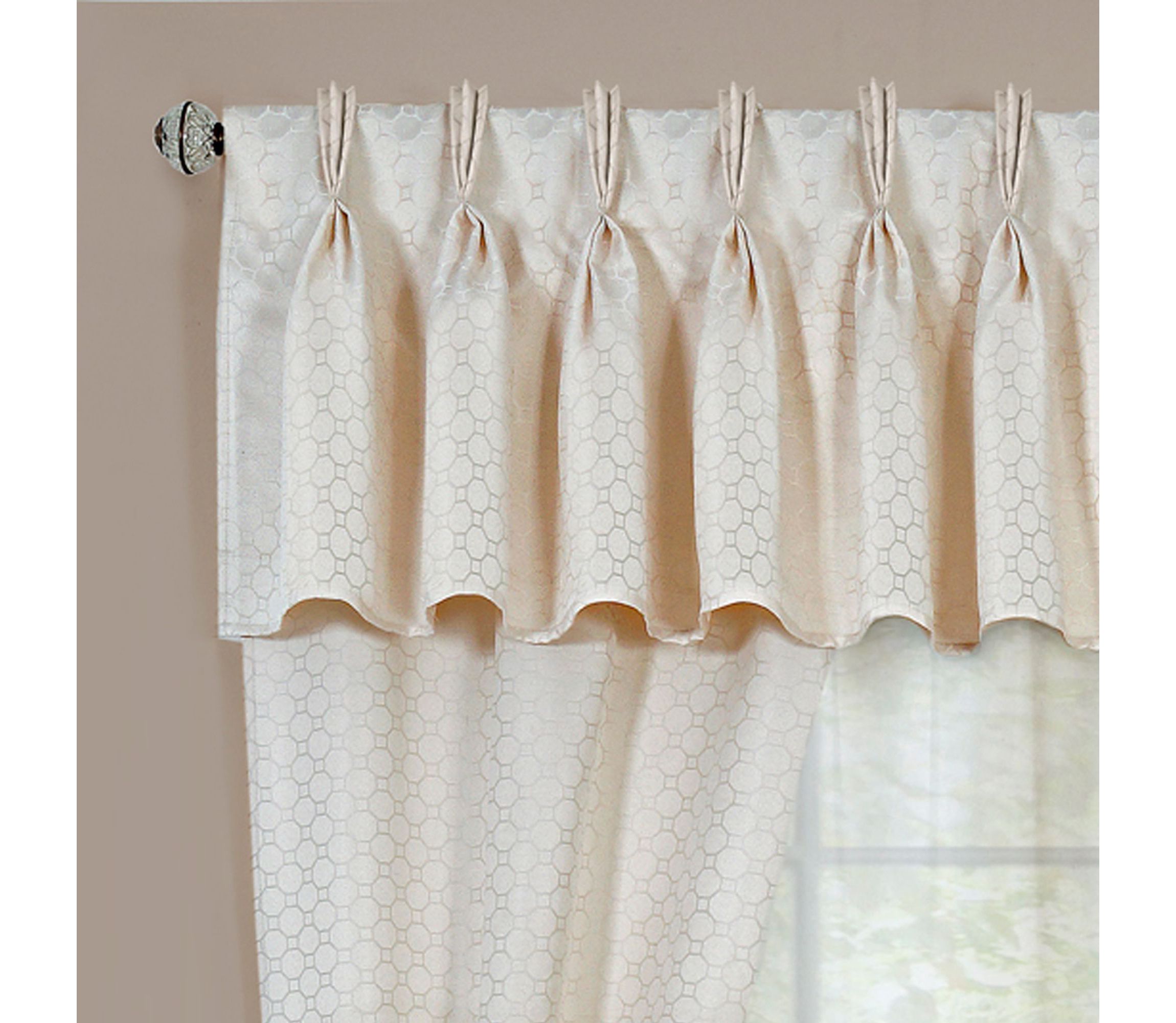 Claire 6 Piece Window Curtain Set