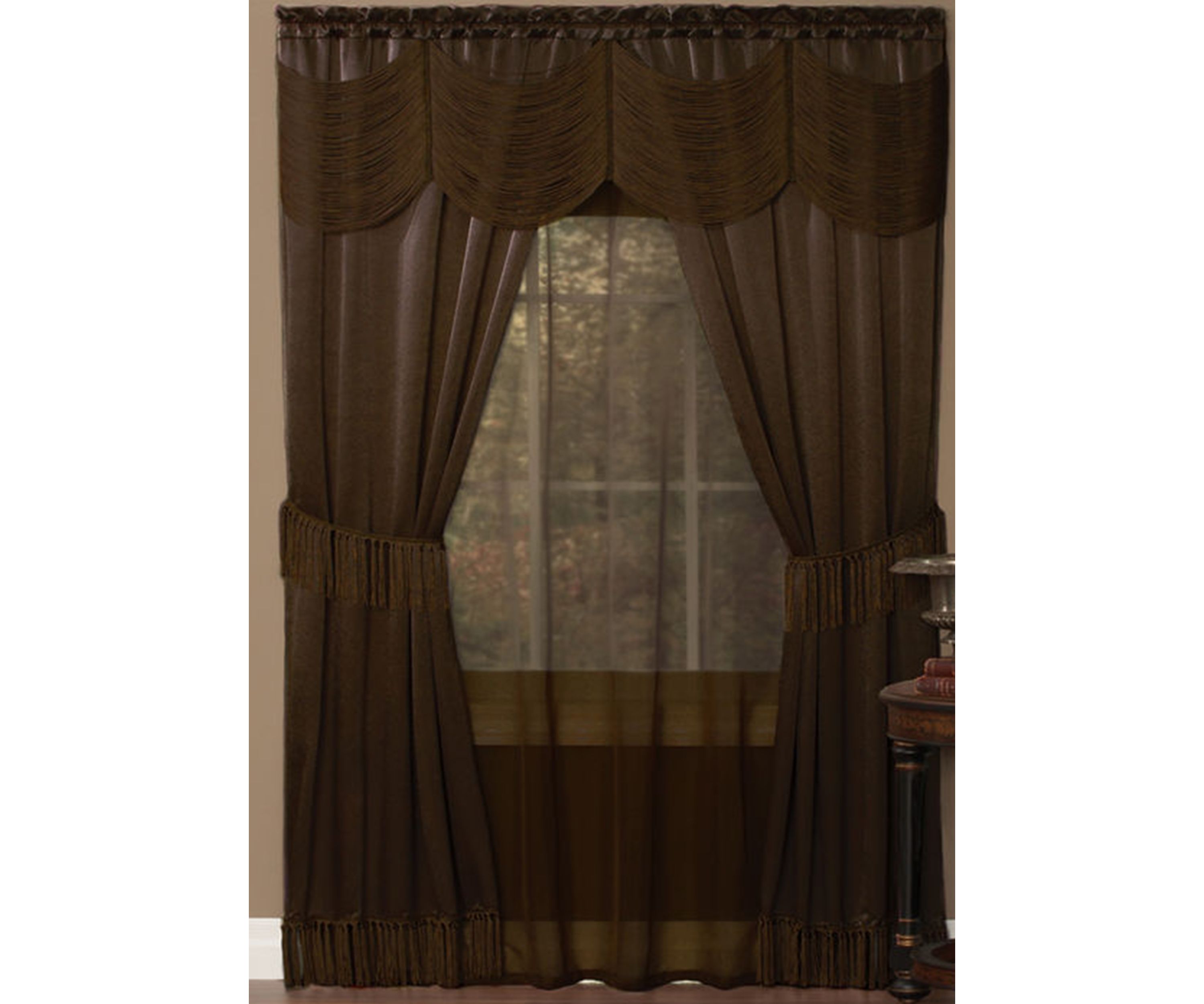 Halley 6 Piece Window Curtain Set