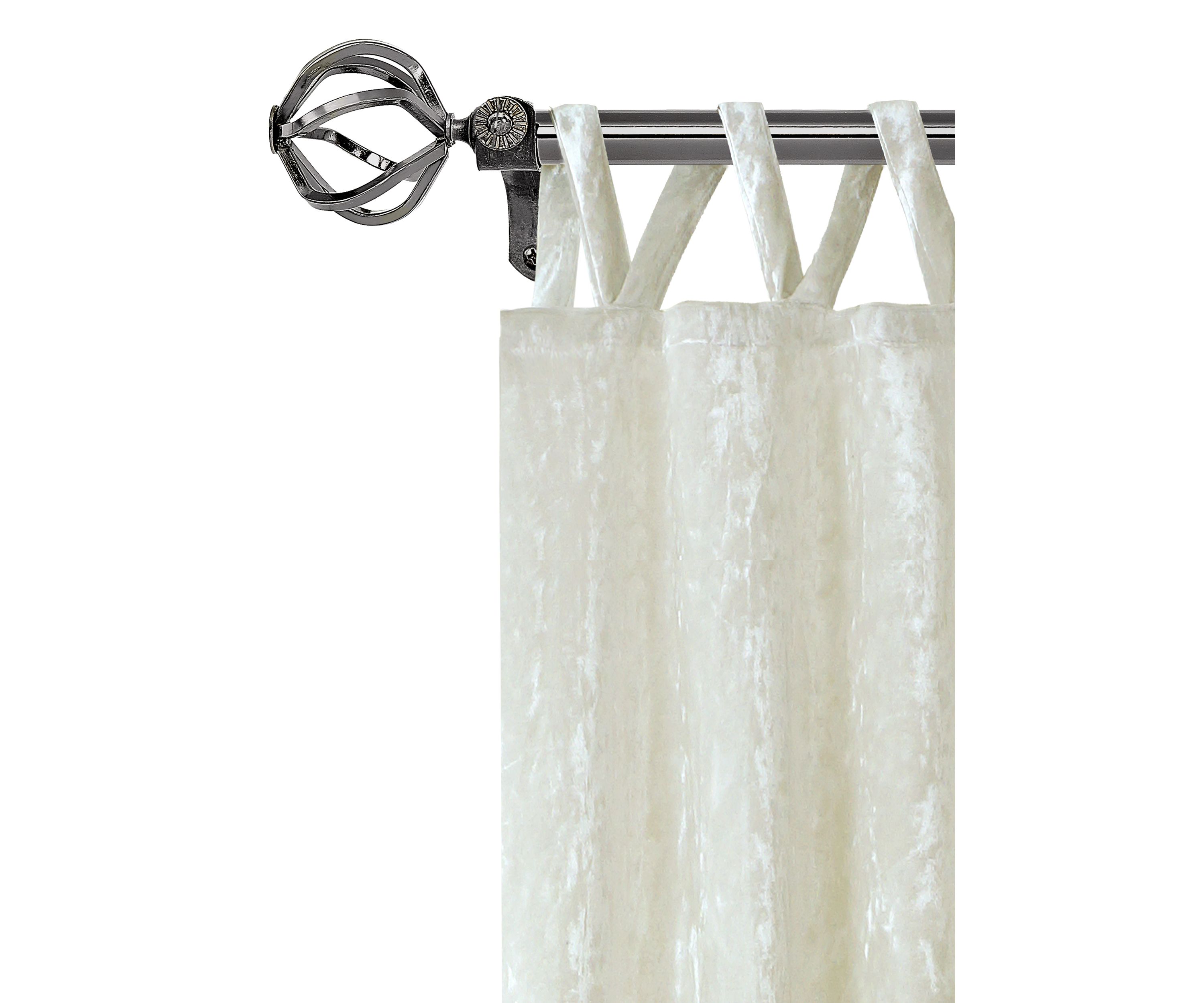 Harper Criss-Cross Window Curtain Panel