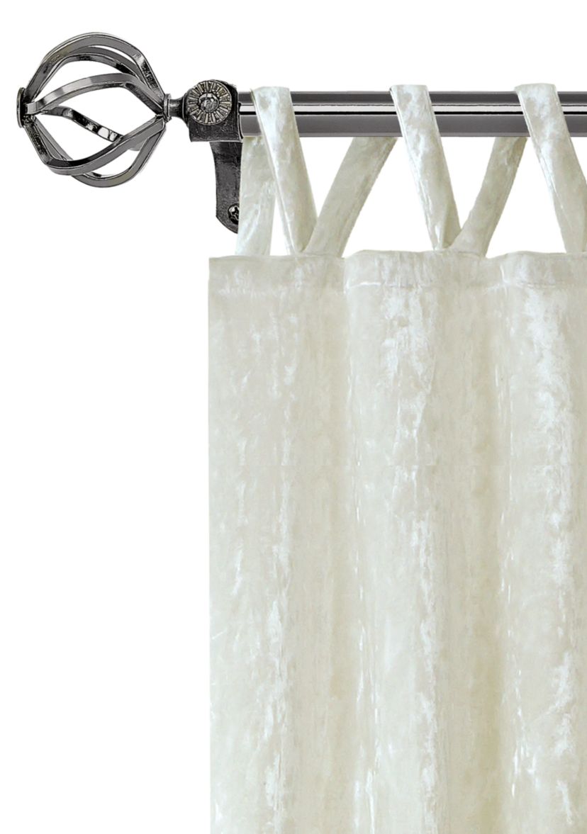 Harper Criss-Cross Window Curtain Panel