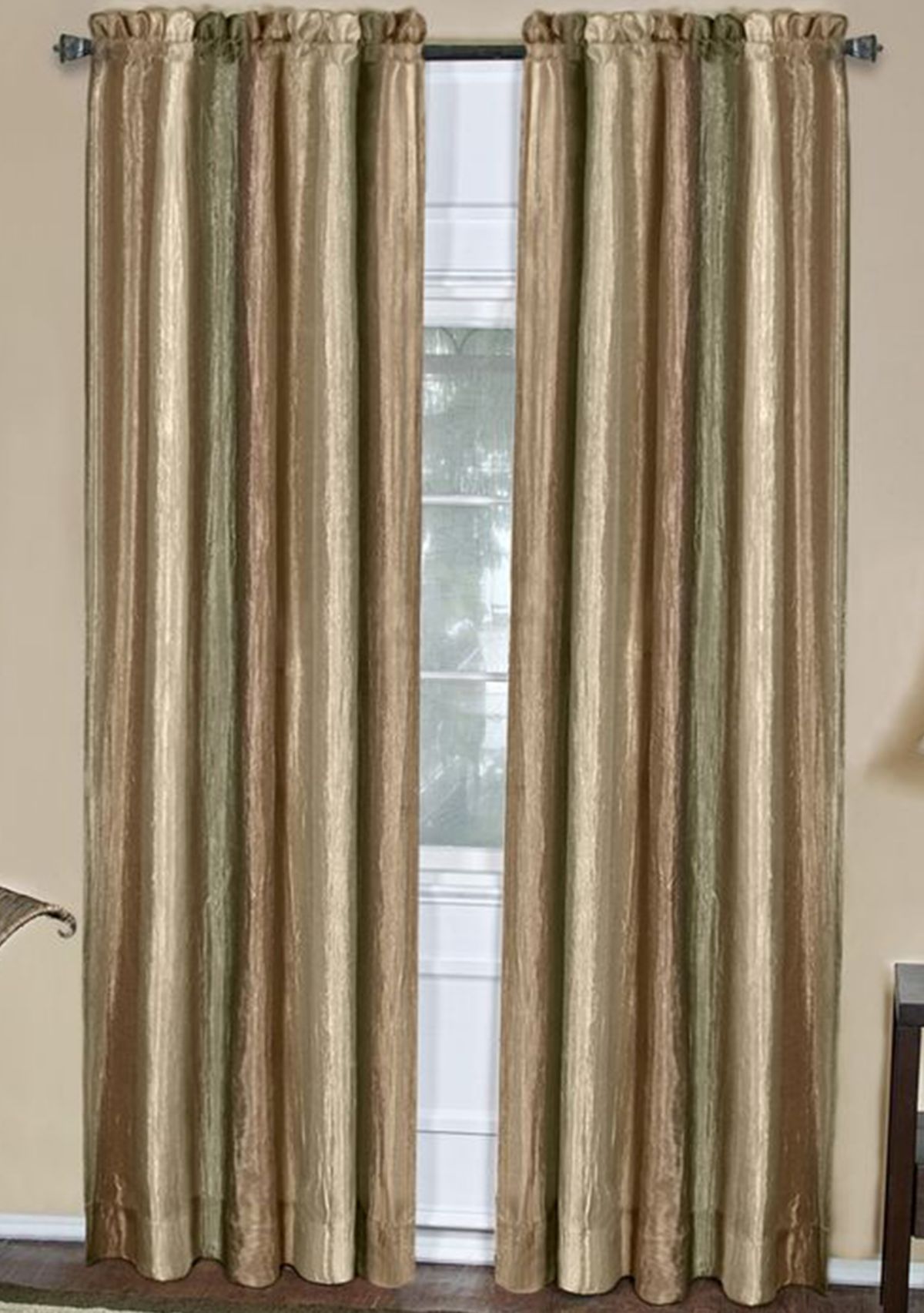 Ombré Window Curtain Panel
