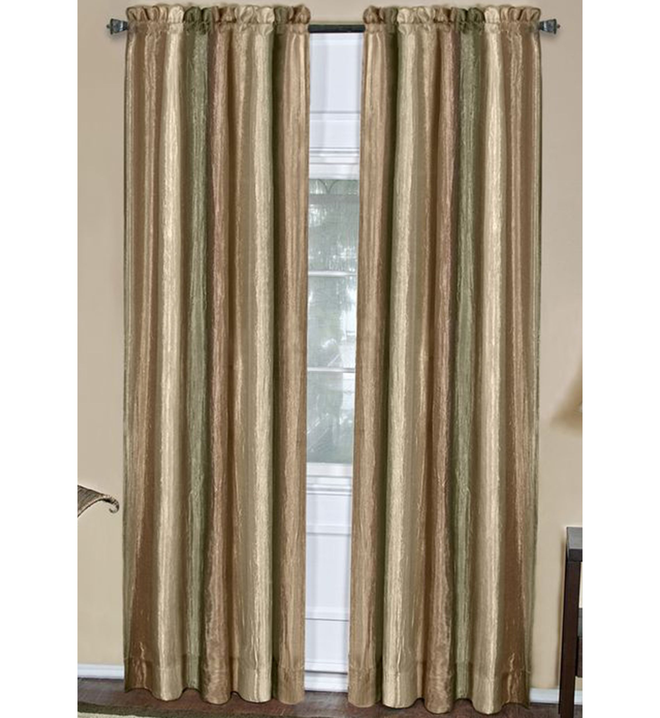 Ombré Window Curtain Panel
