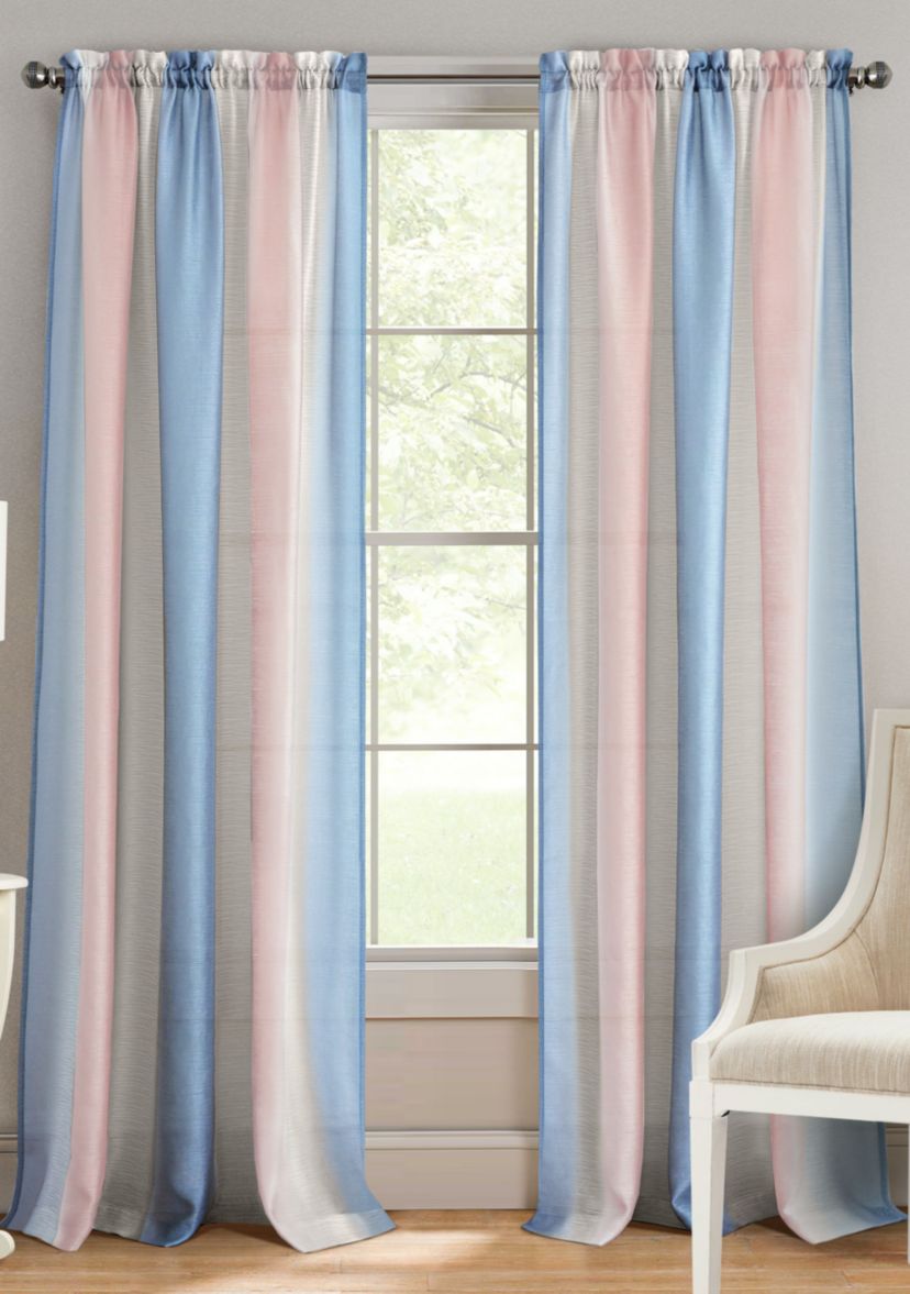 Spectrum Rod Pocket Window Curtain Panel