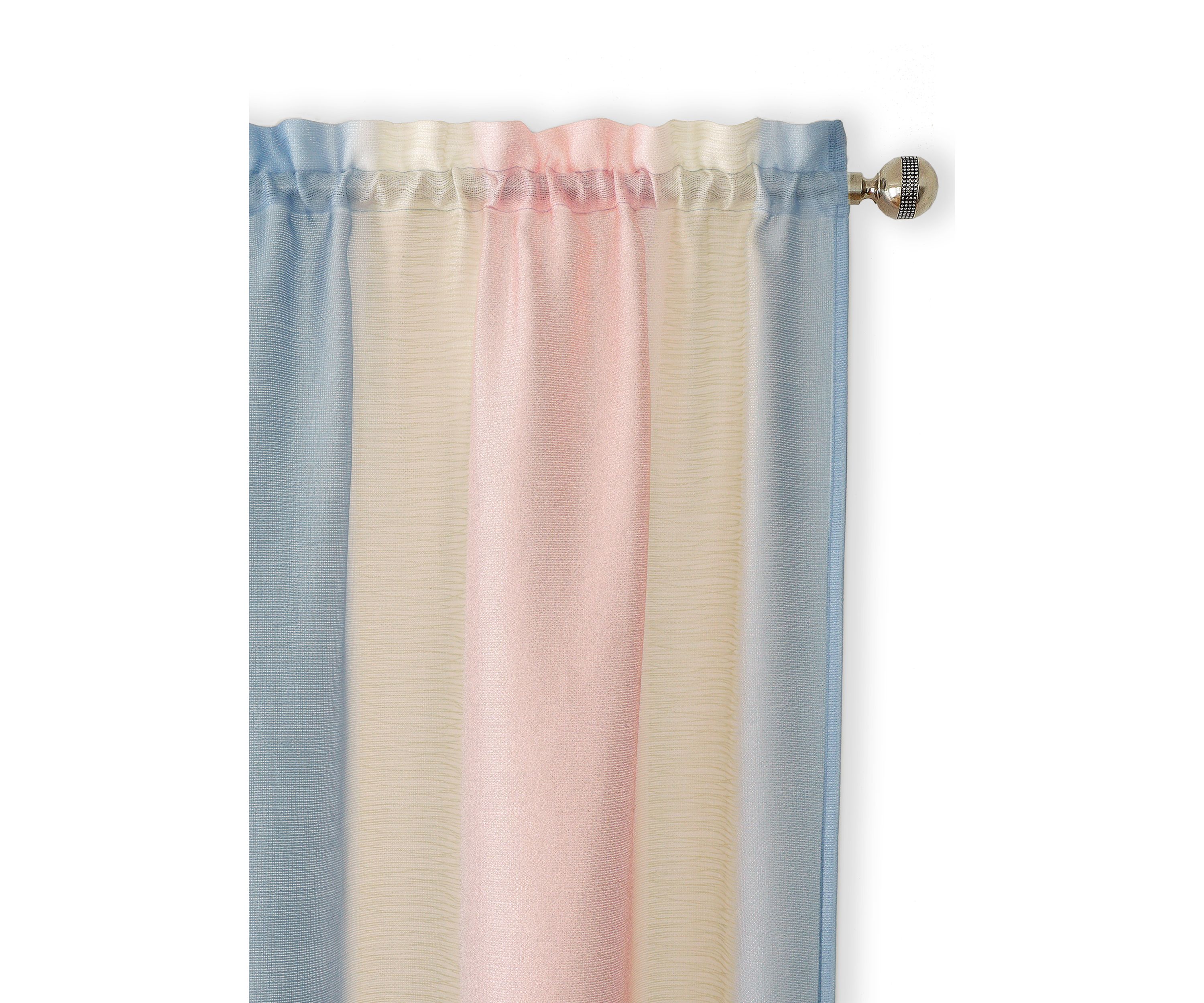 Spectrum Rod Pocket Window Curtain Panel