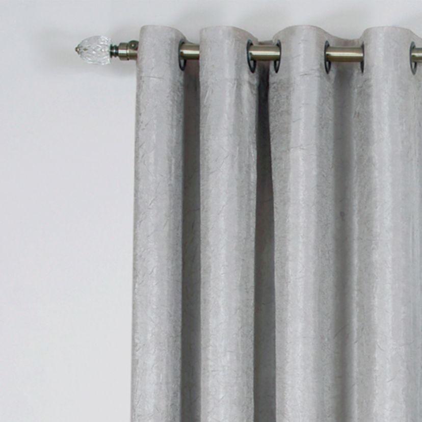 Taylor Lined Grommet Window Curtain Panel