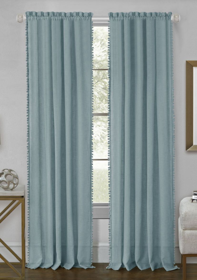 Wallace Rod Pocket Window Curtain Panel