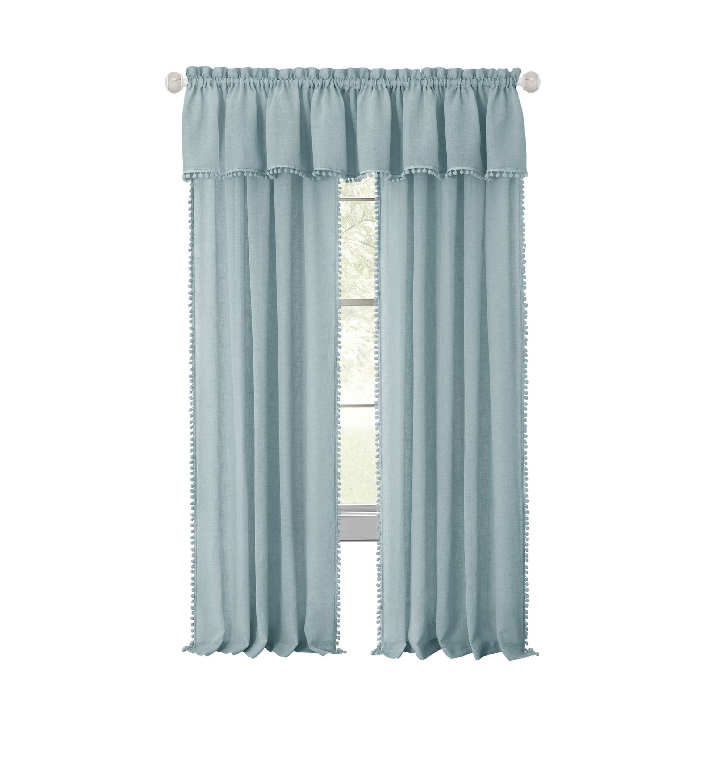 Wallace Rod Pocket Window Curtain Panel