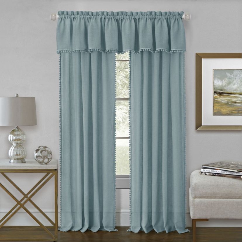 Wallace Rod Pocket Window Curtain Panel
