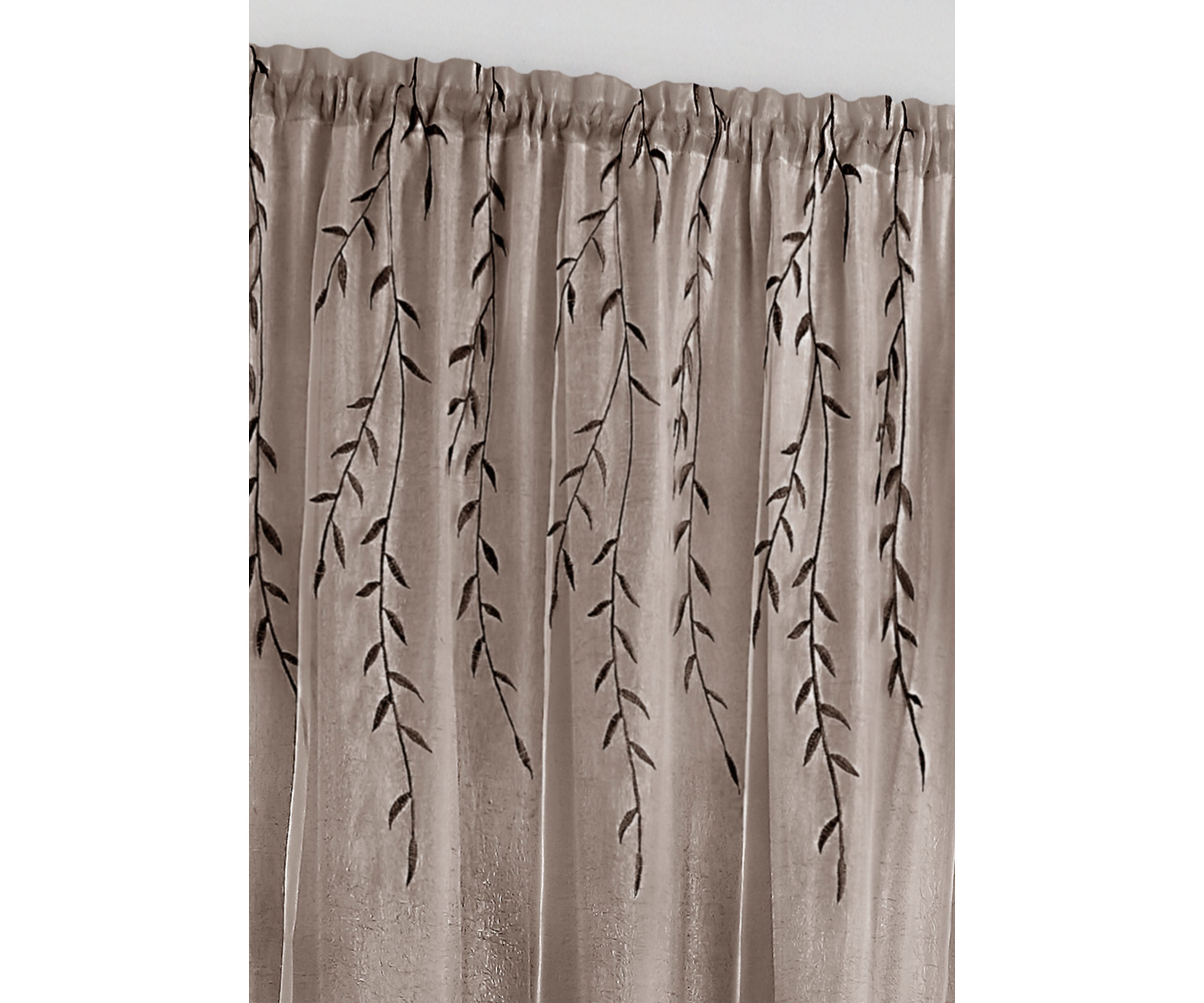 Willow Rod Pocket Window Curtain Panel