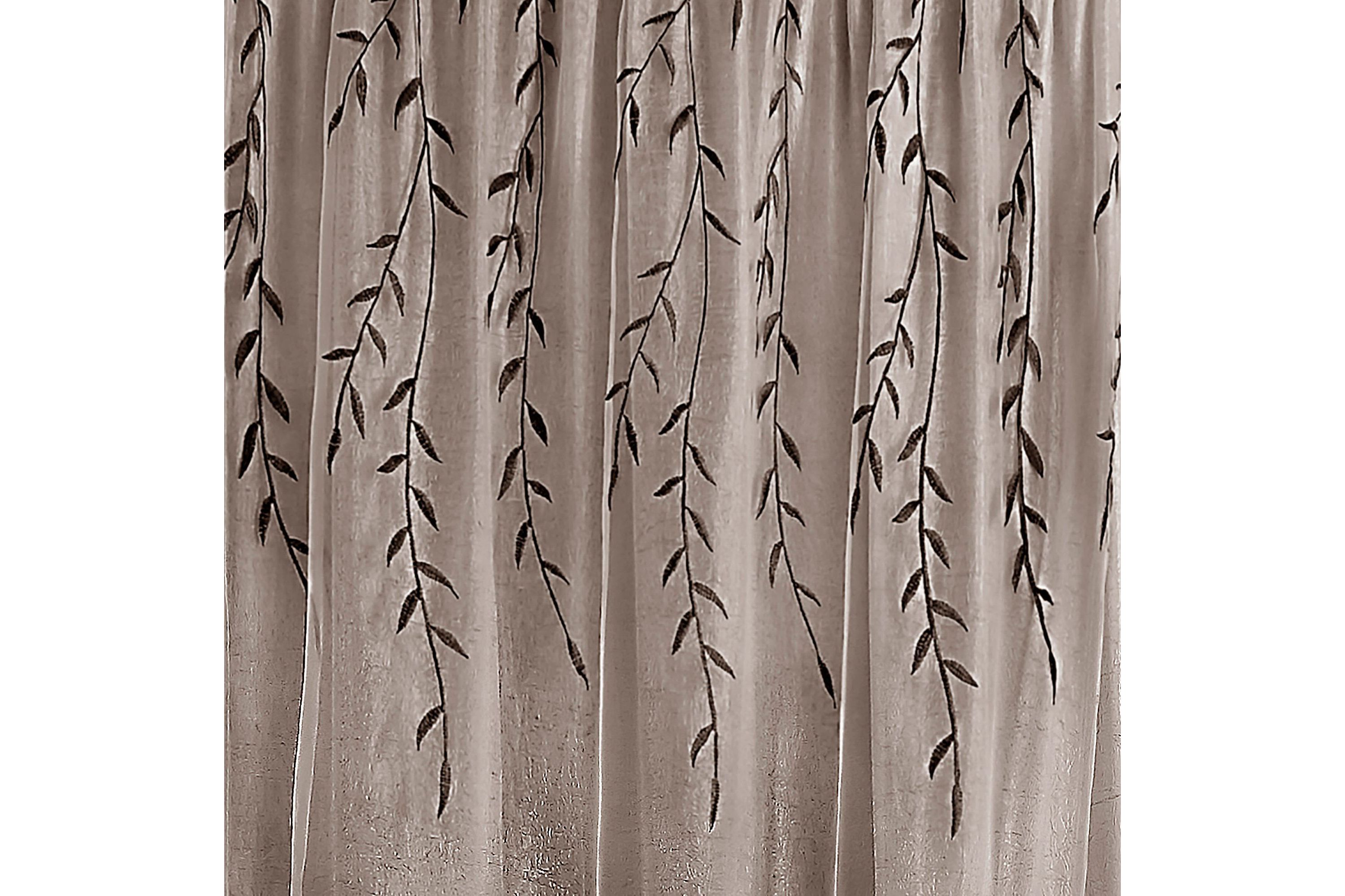 Willow Rod Pocket Window Curtain Panel