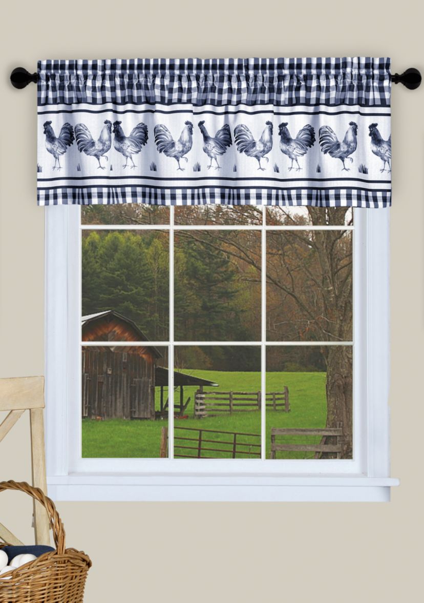 Barnyard Window Curtain Valance