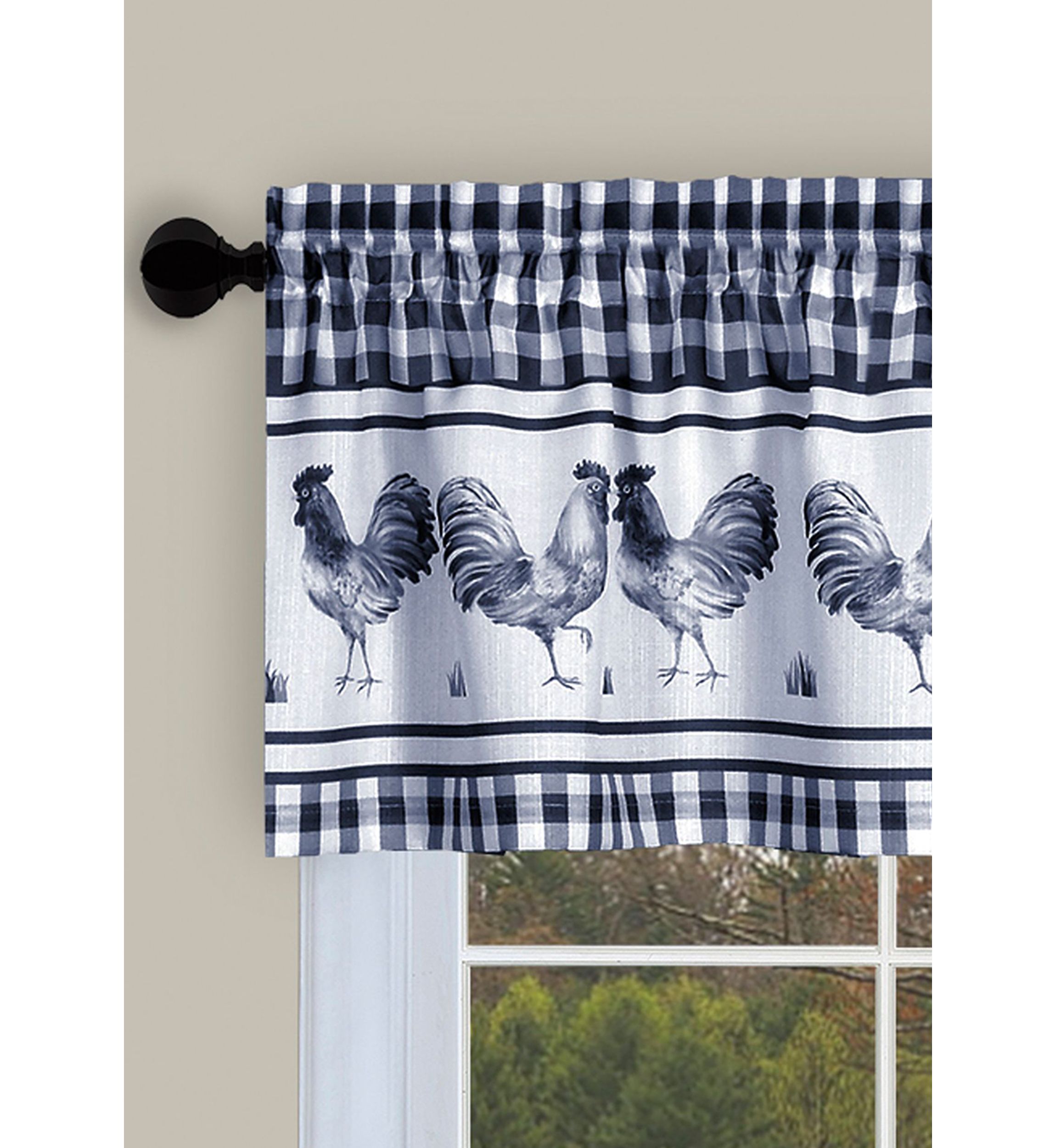 Barnyard Window Curtain Valance