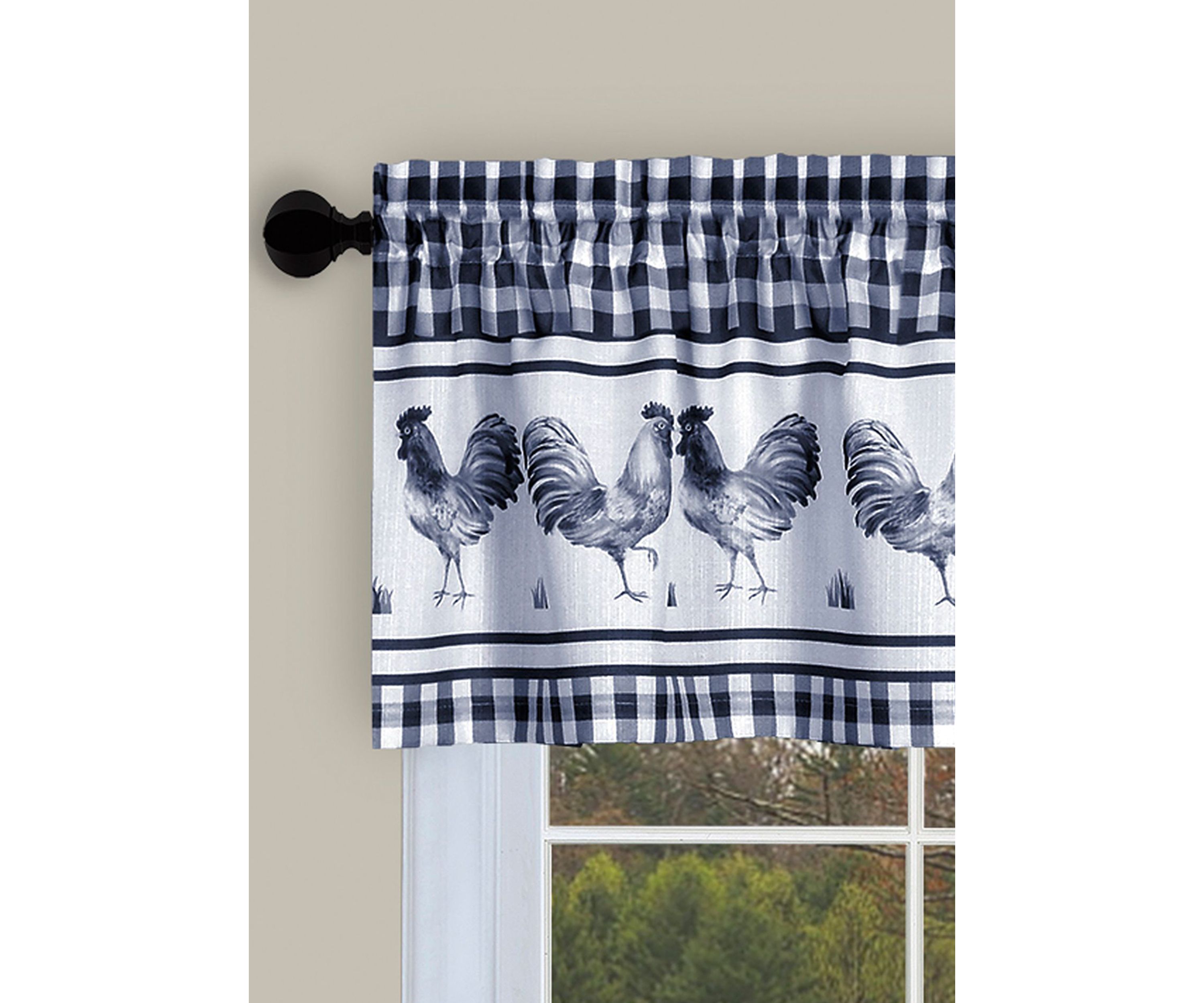 Barnyard Window Curtain Valance