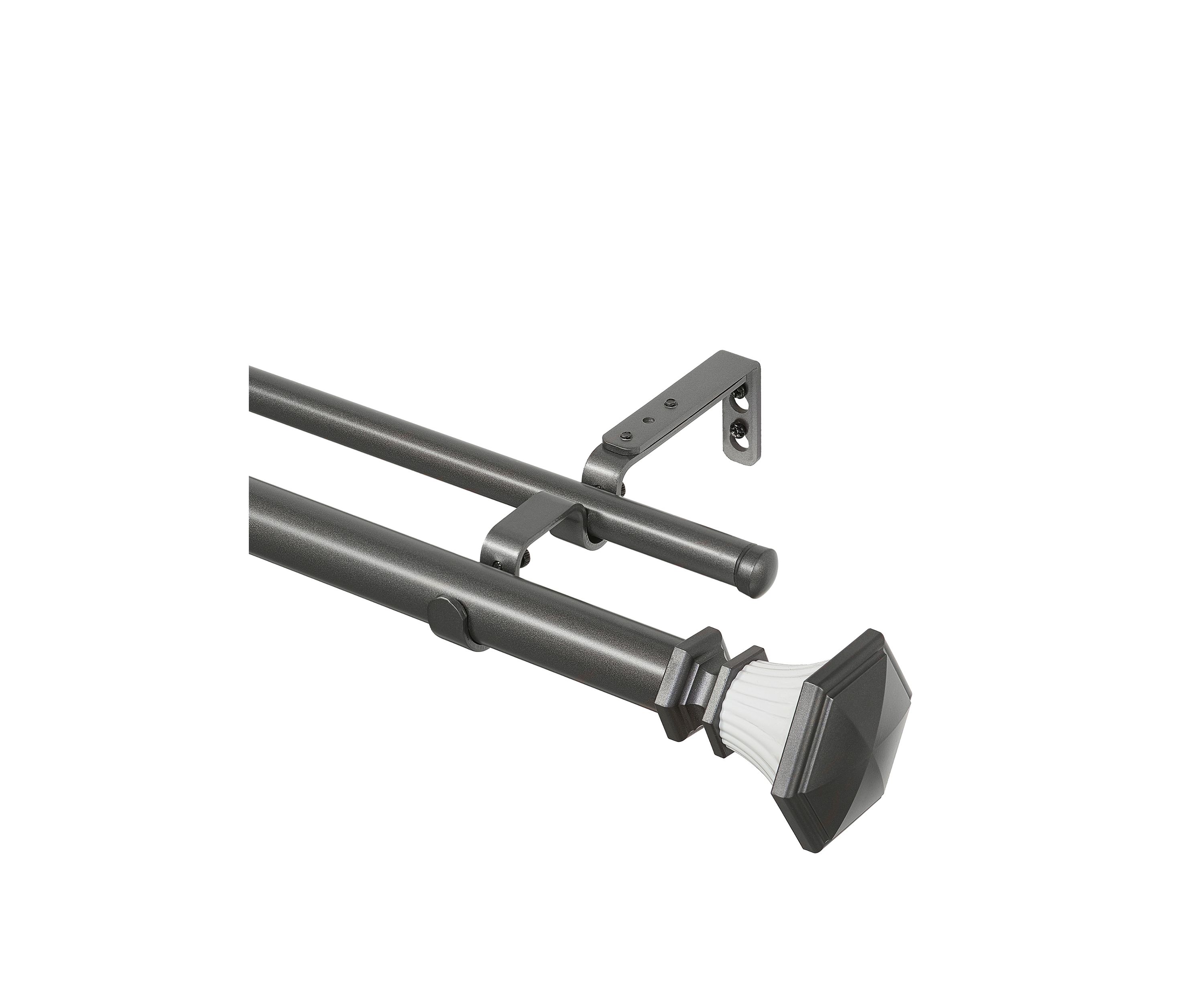 Buono II Decorative Double Rod & Finial Monet 