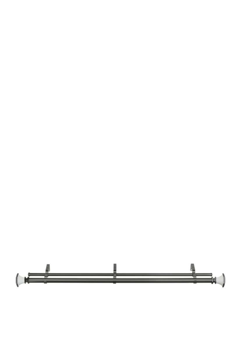 Buono II Decorative Double Rod & Finial Monet 