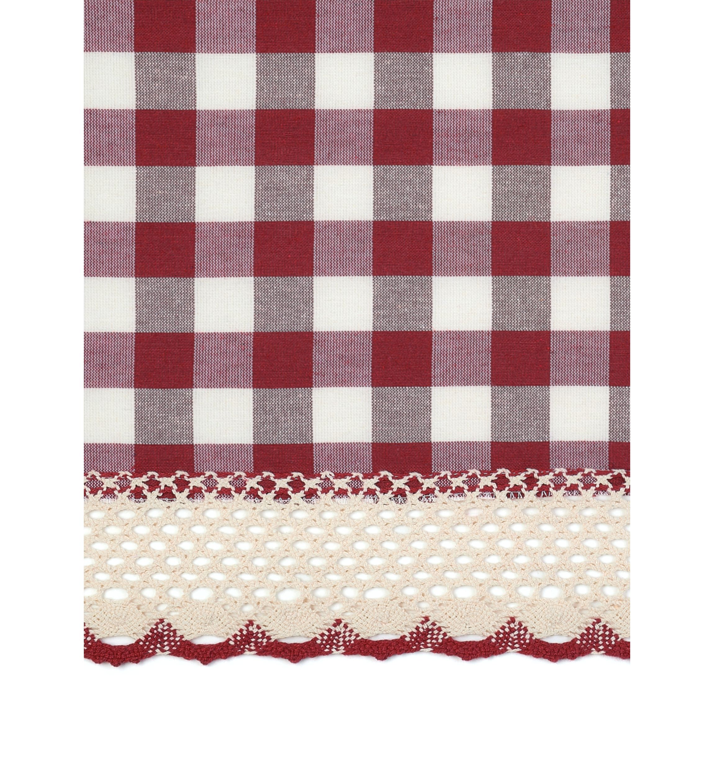 Buffalo Check Window Curtain Tier Pair