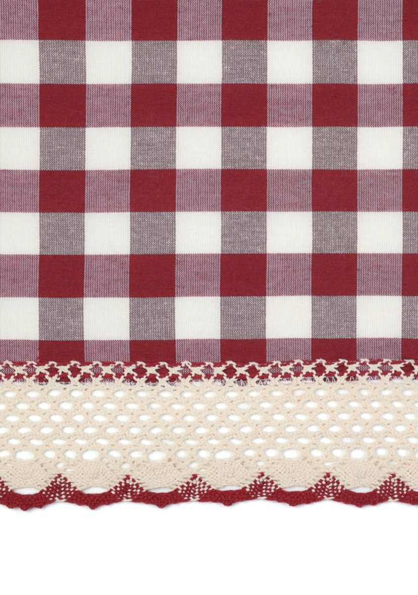 Buffalo Check Window Curtain Tier Pair