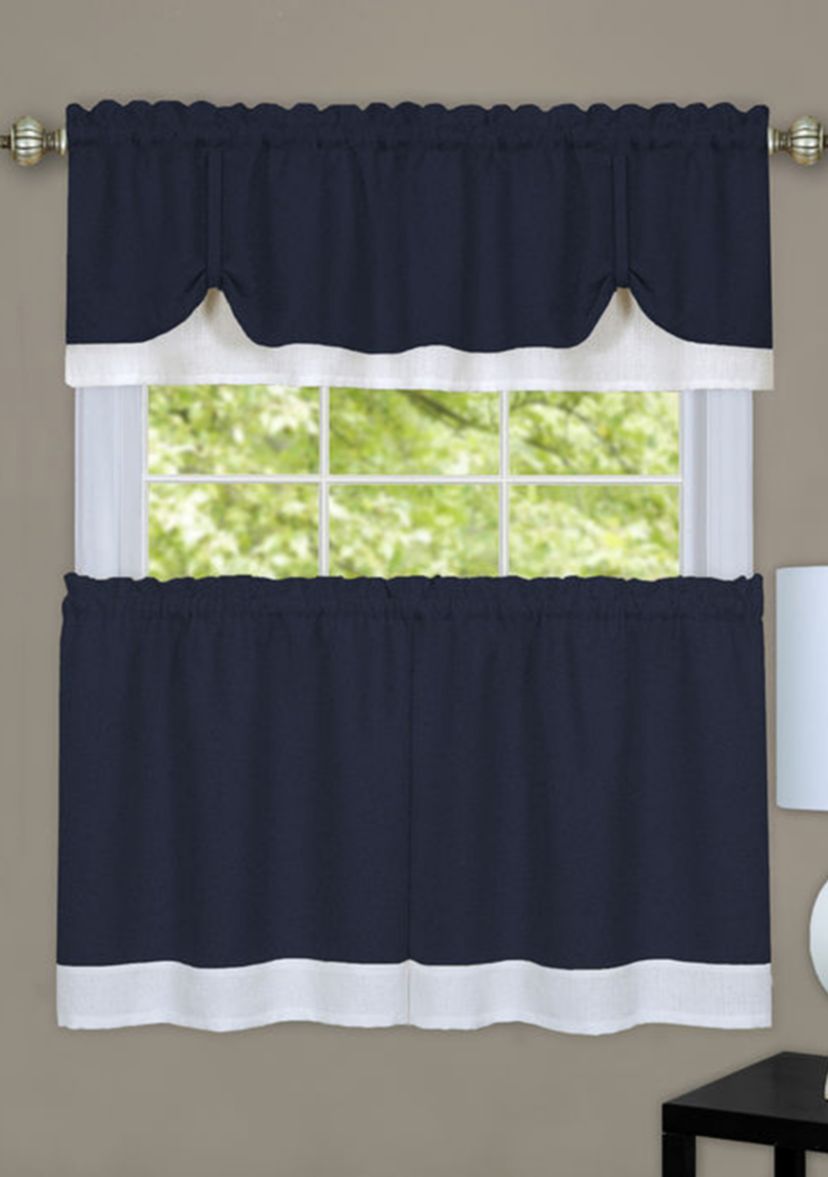 Darcy Window Curtain Tier and Valance Set