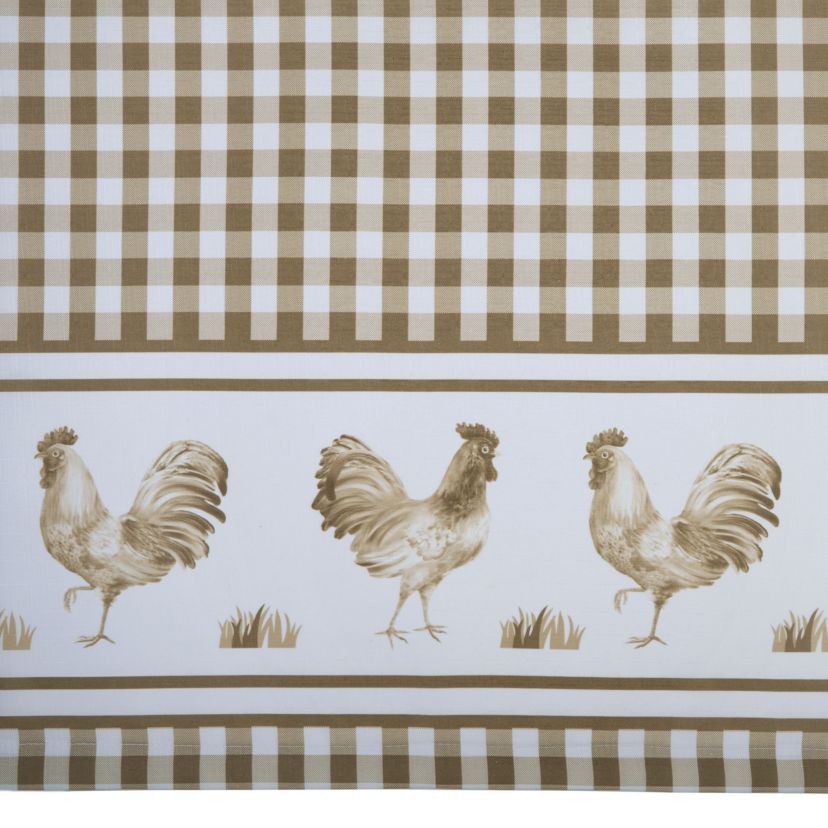Barnyard Window Curtain Tier Pair and Valance Set
